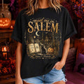 Meet Me In Salem Witchy Halloween Spooky T-Shirt Horror Apparel Gifts For Halloween - Merchluma