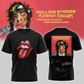 The Rolling Stones Merch 2026 Foreign Tongues Album Signed T-Shirt Black Gift For Music Lovers - Merchluma