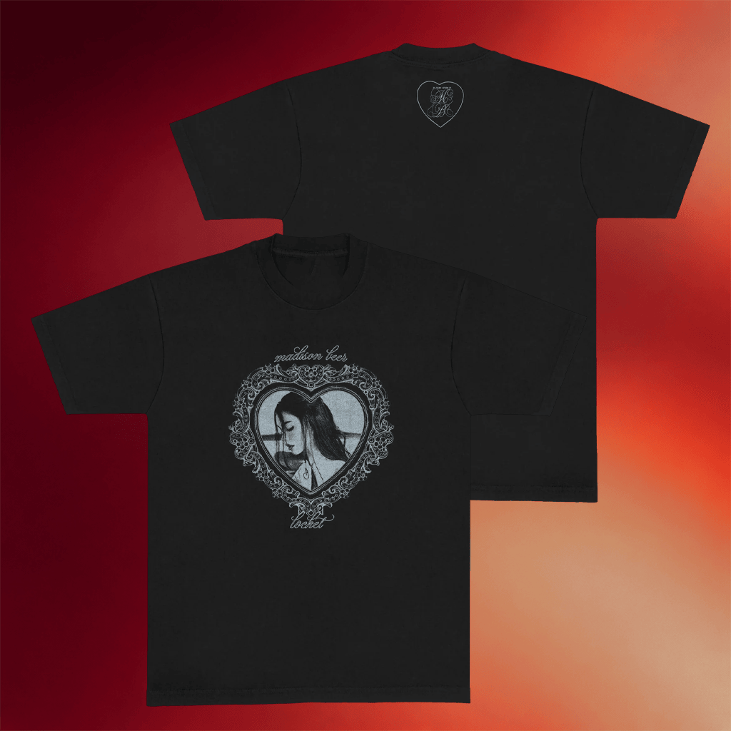 Madison Beer Merch Locket Heart Shirt Cool Gifts For Music Lovers - Merchluma