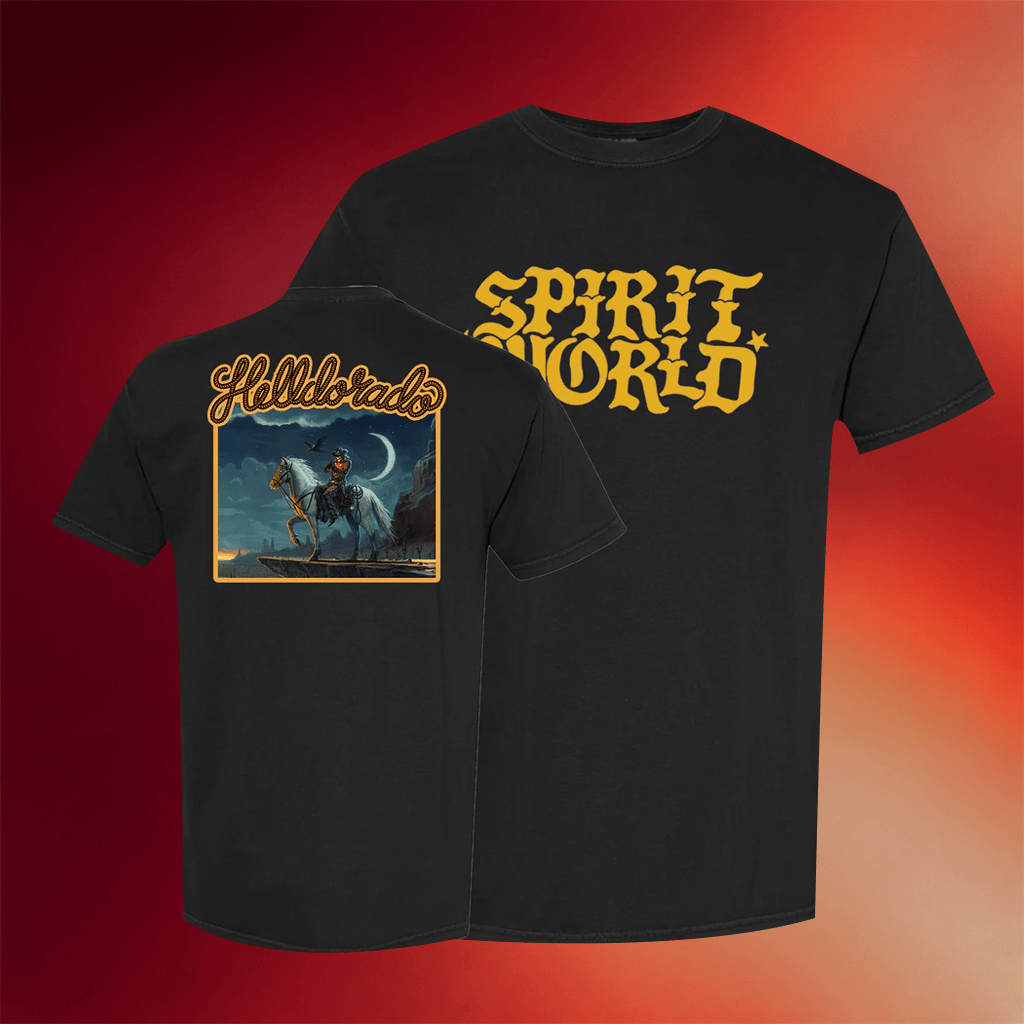 SpiritWorld Merch 2026 Helldorado Shirt Music Related Gifts For Guys - Merchluma