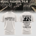 Charli XCX Merch Music Fashion Film 2026 Tour T-Shirt Nothing's Gonna Last Forever Shirt Gifts - Merchluma