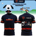 Chicago Bears X Peanuts Kids Game 2026 T-Shirt Game Day Shirt Chicago Bears Merch Fan Gifts - Merchluma