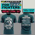 Foo Fighters X Philadelphia Eagles Merch Take Cover Tour 2026 T-Shirt Music Concert Outfits - Merchluma