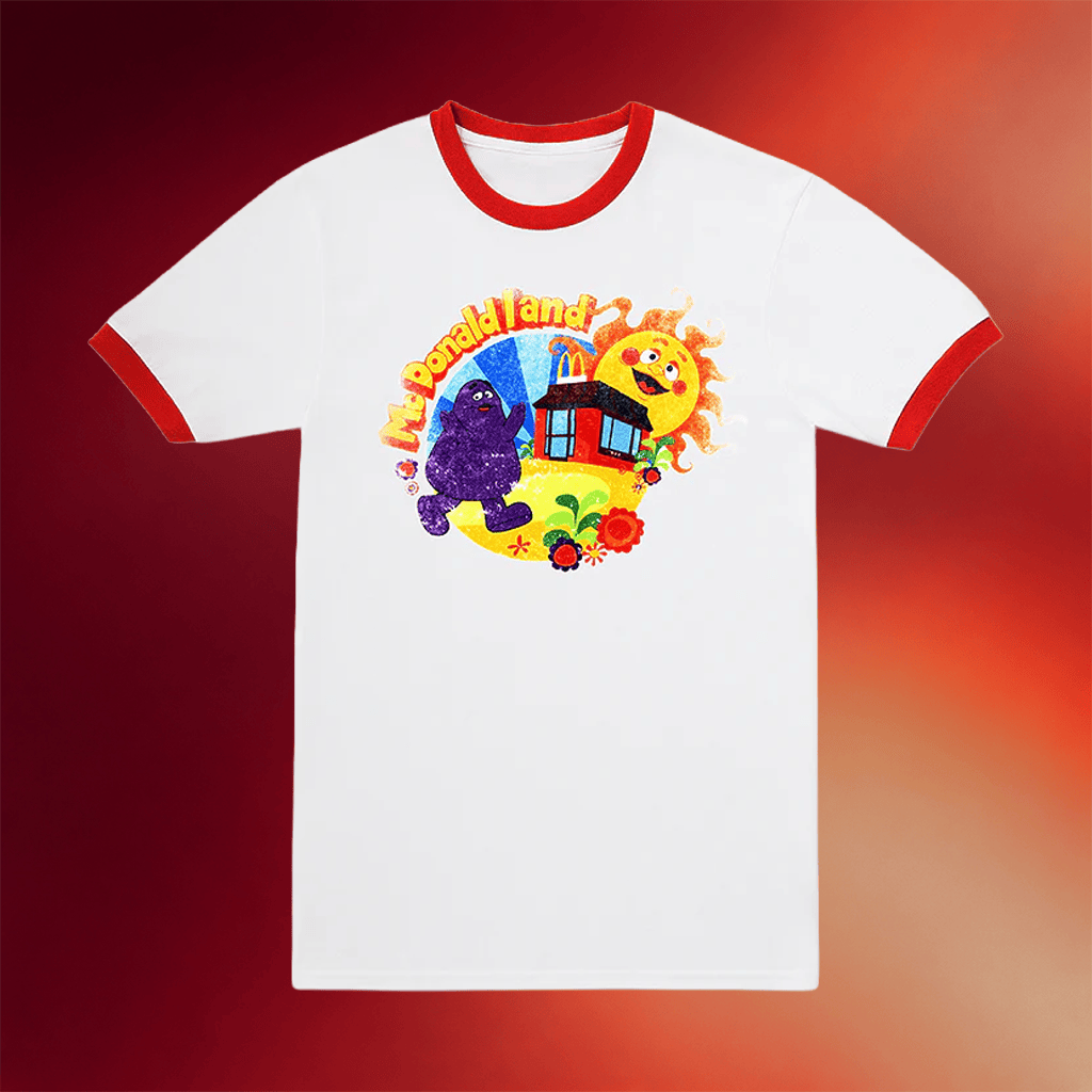 McDonalds Merch 2026 McDonaldland Distressed Ringer Shirt Gifts For Friends - Merchluma