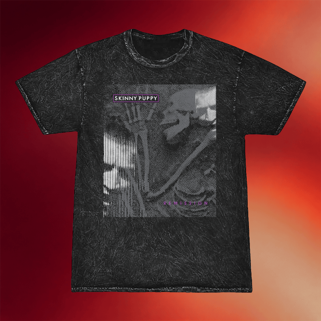 Skinny Puppy Merch 2026 Remission Mineral Wash Shirt Best Gifts For Music Lovers - Merchluma