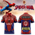 Brisbane Broncos x Spider-Man Brand New Day 2026 Polo Shirt Spider-Man Merch Fans Gifts - Merchluma