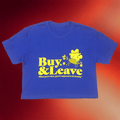 Game Grumps Merch Buy And Leave Crop Top Unique Gifts For Girlfriend - Merchluma