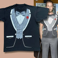 Ryan Gosling Tuxedo Suit Funny Costume Shirt At The Premiere Of Half Nelson In 2006 T-Shirt - Merchluma