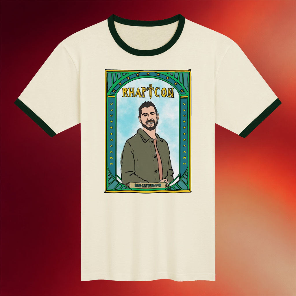 RHAP Merch 2026 RHAPcon Portrait Ringer T-Shirt Gift Ideas For Podcast Fans - Merchluma