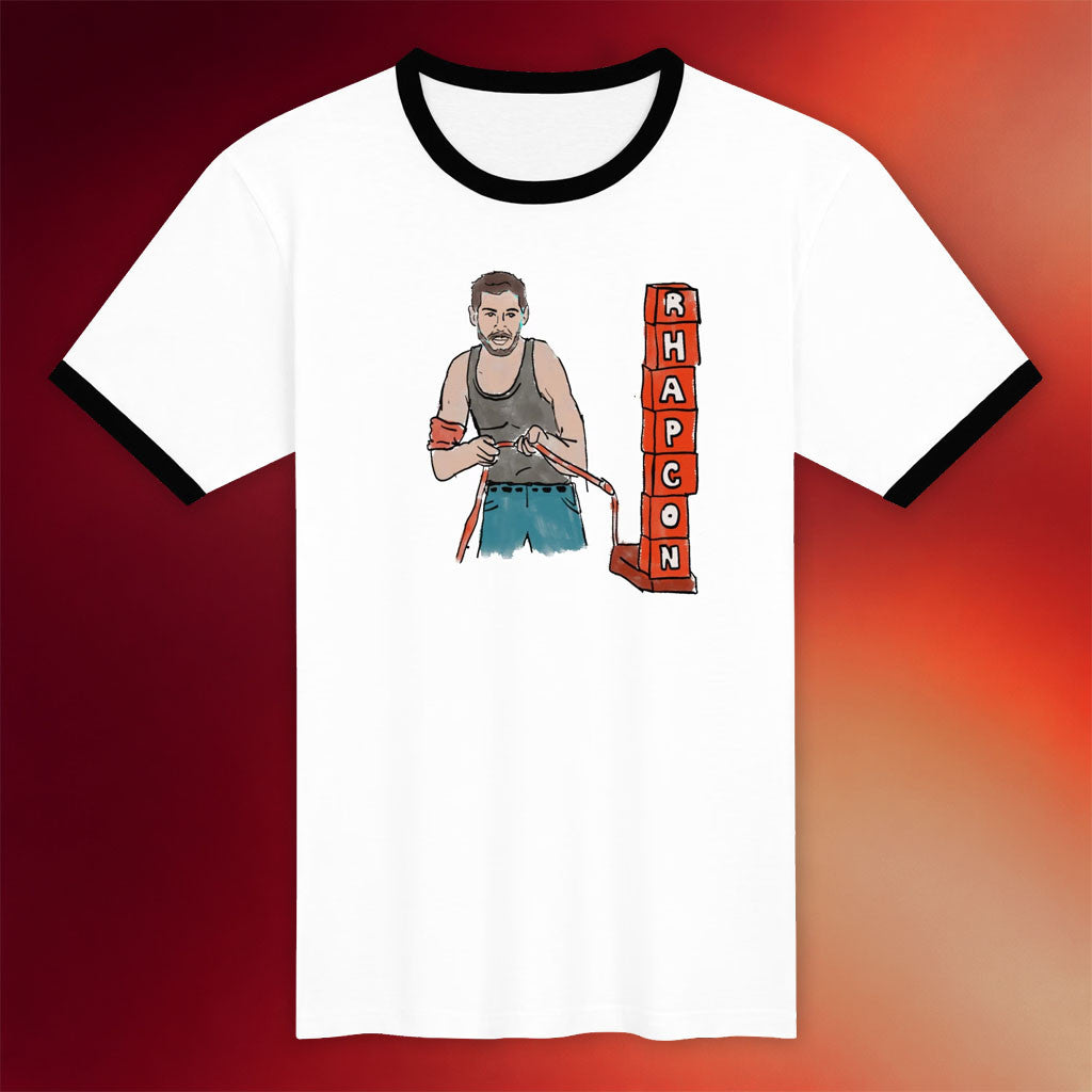 RHAP Merch 2026 RHAPcon Blocks Ringer T-Shirt Unique Gift For Brothers - Merchluma
