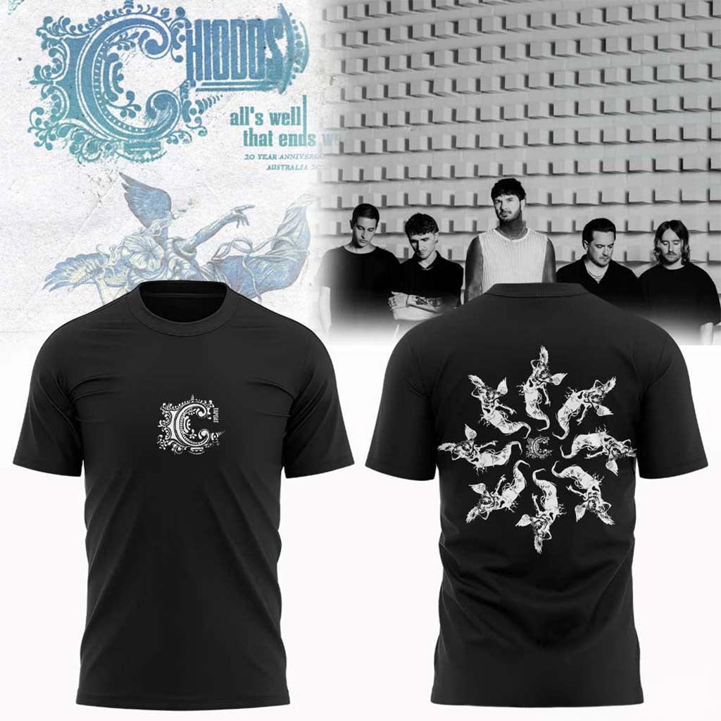 Chiodos 2026 Tour It's Not You It's Me Graphic Shirt Chiodos Merch Gifts For Music Lovers - Merchluma