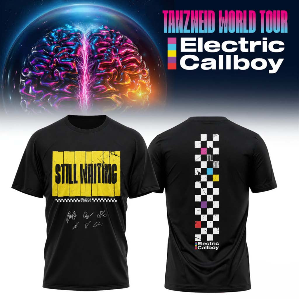 Electric Callboy Merch 2026 Tanzneid World Tour Racing Graphic T-Shirt Gifts For Music Lovers - Merchluma