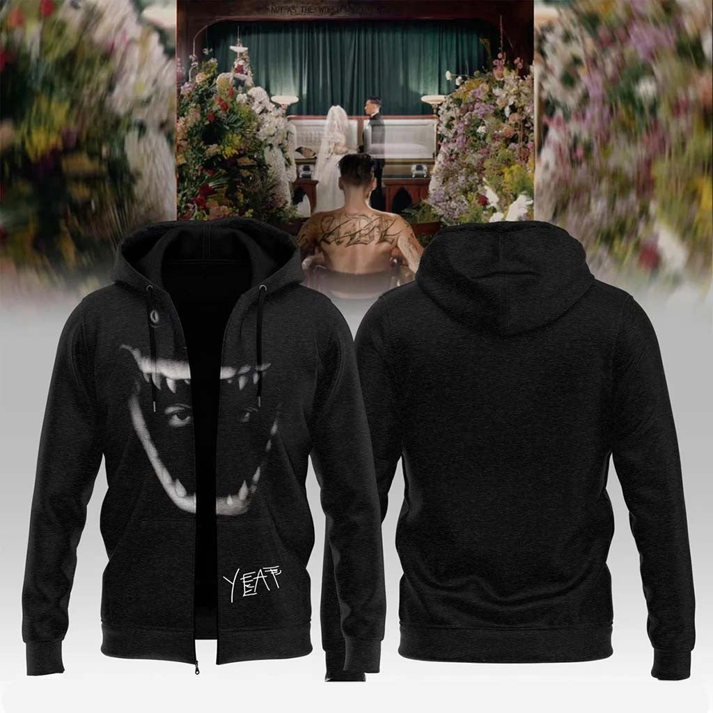 Yeat Merch 2026 The Love Life Tour Signed Zip Hoodie Birthday Gifts For Music Lovers - Merchluma