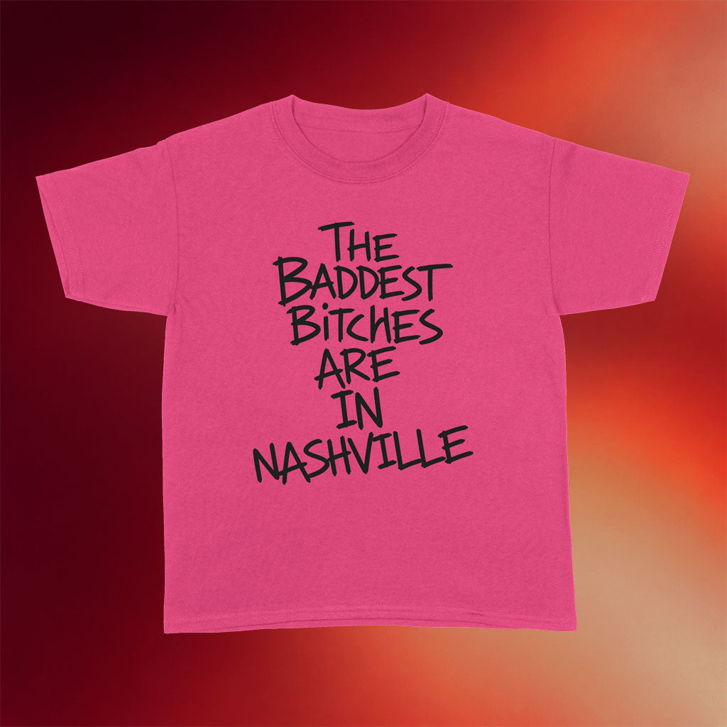 Adela Merch 2026 Baddest Bitches Nashville T-Shirt Adela Tour Merch Best Gift For Music Lovers - Merchluma