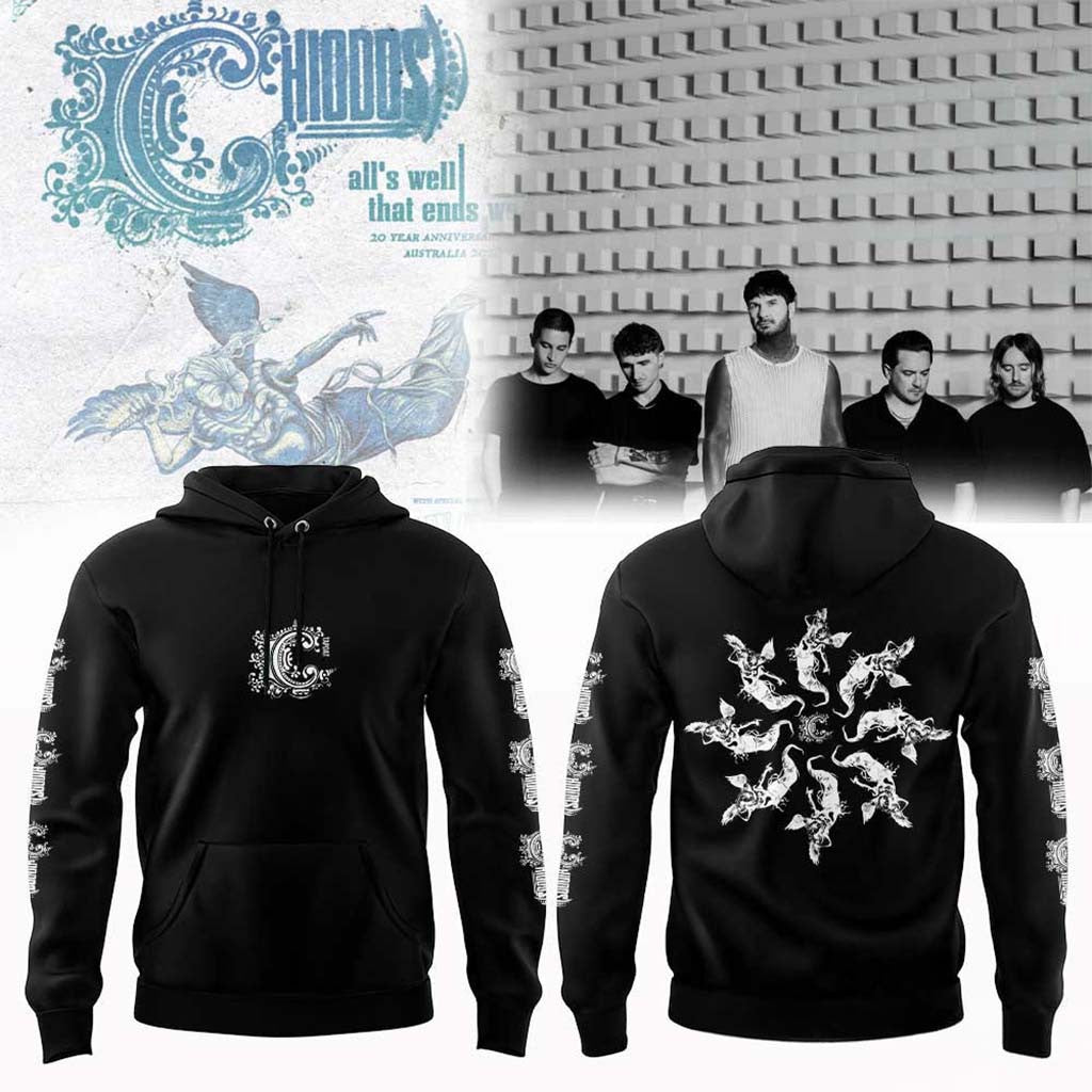 Chiodos Concert It's Not You It's Me Tour 2026 Hoodie Chiodos Merch Gift Ideas For Music Lovers - Merchluma