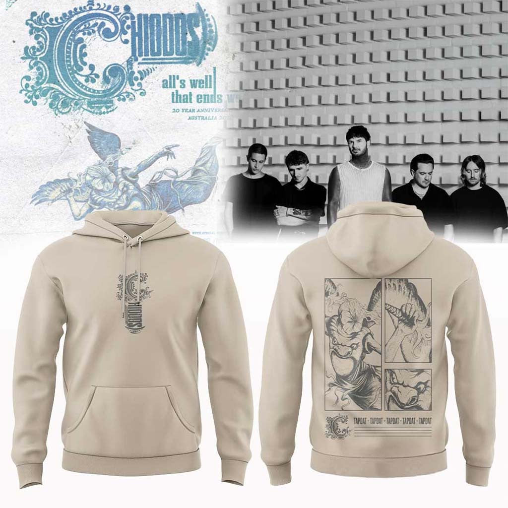 Chiodos Concert It's Not You It's Me Tour 2026 Hoodie Chiodos Merch Music Related Gifts For Guys - Merchluma