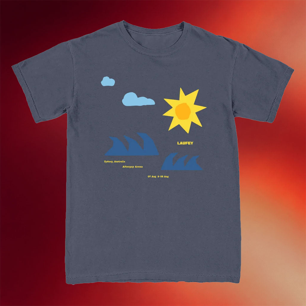 Laufey Merch 2026 Sydney Event T-Shirt Birthday Gifts For Music Lovers - Merchluma