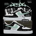 Custom Aespa LEMONADE Black And White Sneakers Aespa Merchandise Gifts For Friends - Merchluma