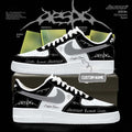 Customized Aespa LEMONADE Black White Sneakers Aespa Merchandise Unique Gifts For Music Lovers - Merchluma
