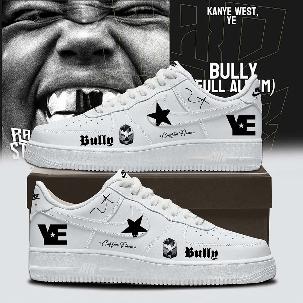Customized Kanye West Merch 2026 Ye Live Concert Tour White Shoes For Music Fans Friends Gifts - Merchluma
