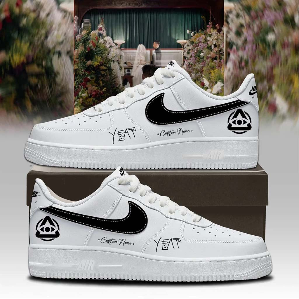 Customized Yeat Merch 2026 The Love Life Tour Signed White Sneakers Best Gifts For Rap Lovers - Merchluma