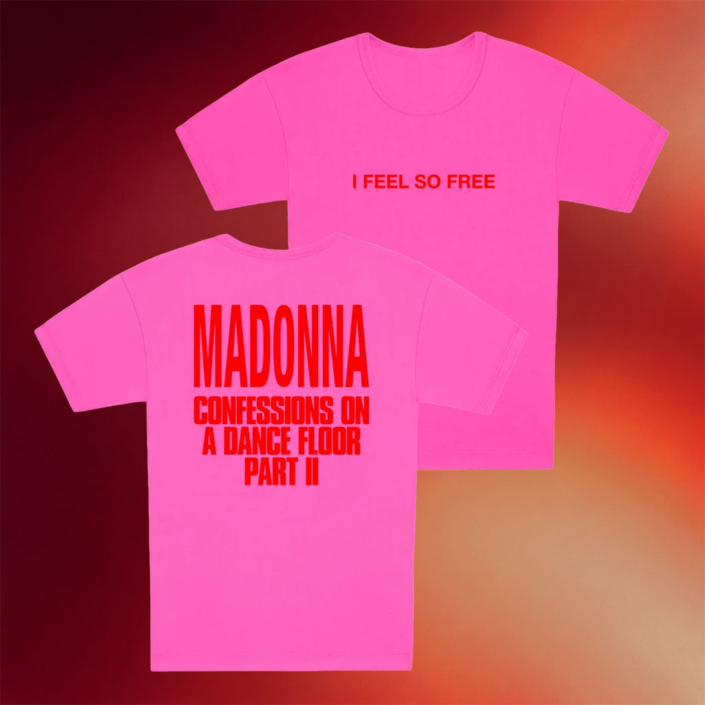 Madonna Merch 2026 I Feel So Free T-Shirt COADF2 Shirt Gift For Music Lovers - Merchluma