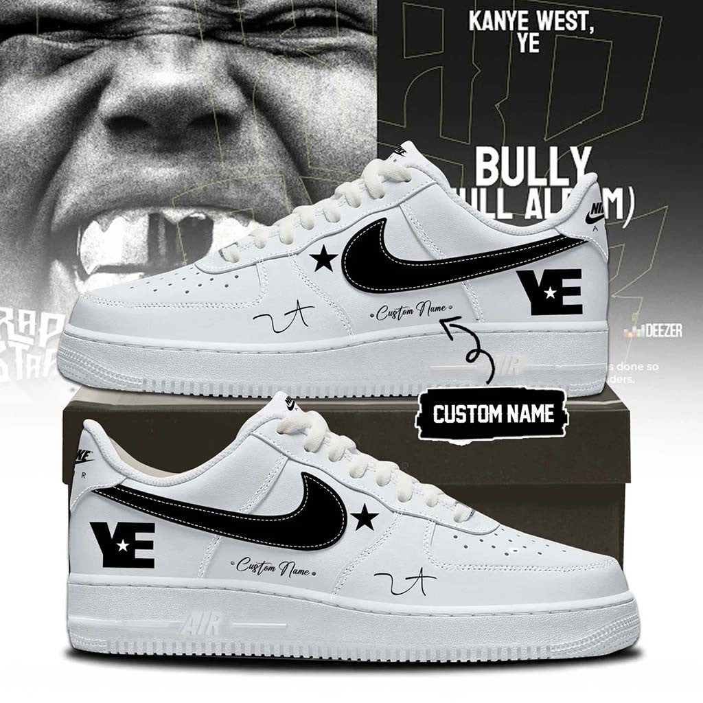 Personalized Kanye West Ye Live Concert Tour White Sneakers 2026 Kanye West Merch Fans Gifts - Merchluma