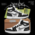 Custom Aespa LEMONADE Black White Sneakers Aespa Merchandise Best Birthday Gift For Sister - Merchluma