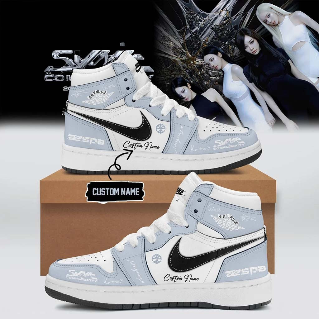 Custom Aespa Live Tour Synk Complaexity Sneakers Aespa Merch Music Lover Gift Ideas For Her - Merchluma