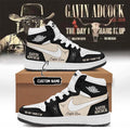 Custom Gavin Adcock The Day I Hang It Up Tour Signature Shoes Gavin Adcock Merch Fans Gifts - Merchluma
