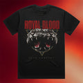 Royal Blood Merch 2026 Dead Company Shaped Cover Black T-Shirt Gifts For Rock Music Lovers - Merchluma