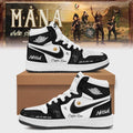 Customized Mana Merch 2026 Vivir Sin Aire Tour Sneakers White Black Pop Lovers Gifts - Merchluma