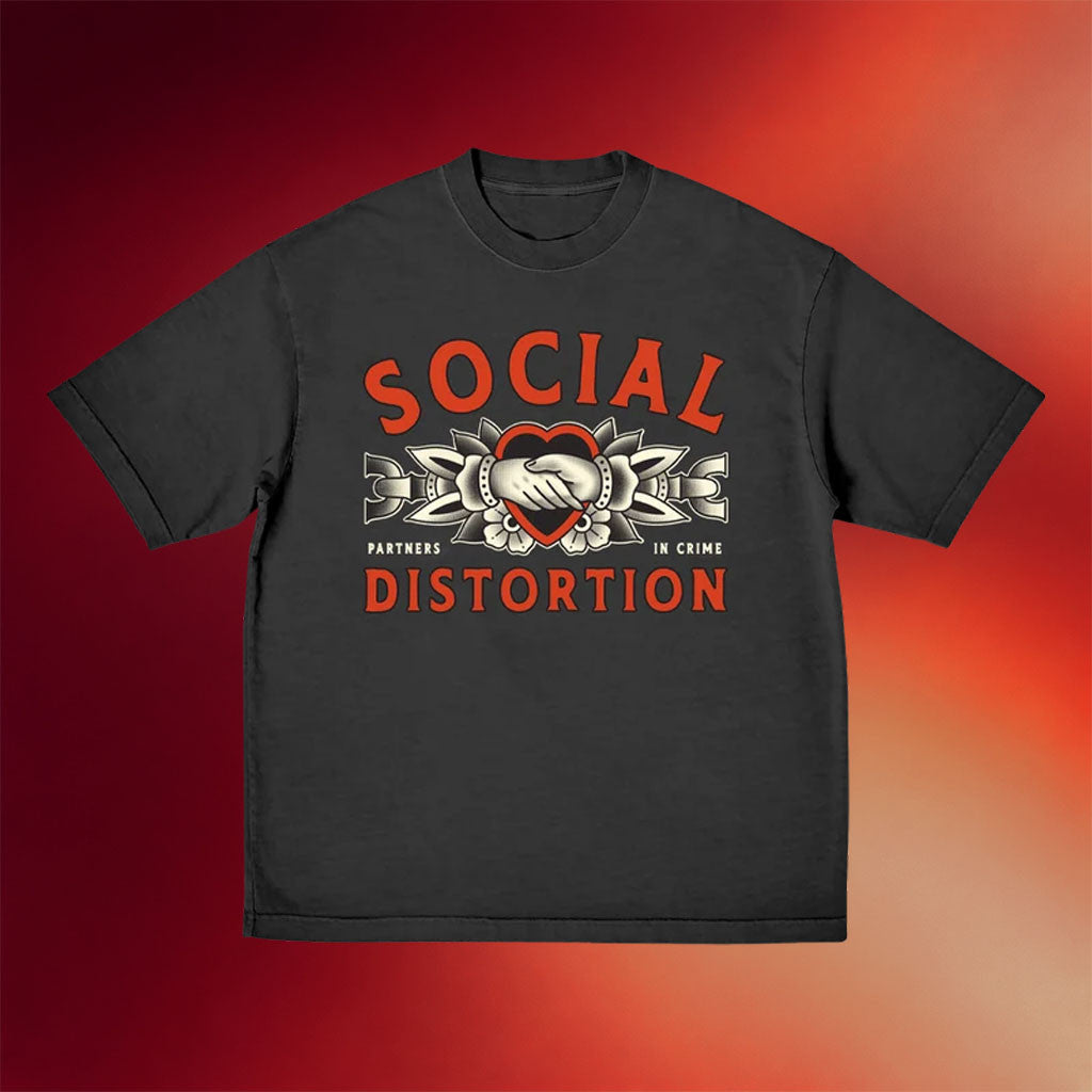 Social Distortion Merch 2026 Partners In Crime T-Shirt Gifts For A Rock Music Lover - Merchluma