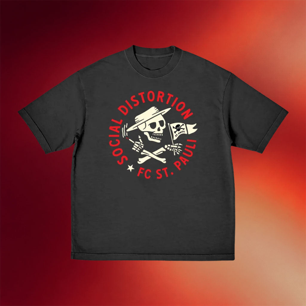 Social Distortion Merch 2026 St Pauli X Social Distortion T-Shirt Gift Ideas For Brothers - Merchluma