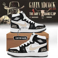 Personalized Gavin Adcock Merch 2026 The Day I Hang It Up Tour Signature Shoes Gifts For Dad - Merchluma