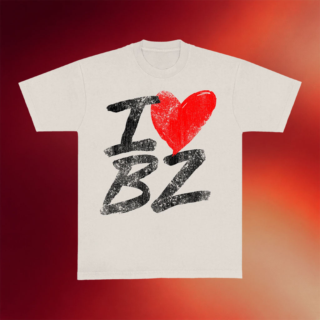 Bailey Zimmerman Merch 2026 I Heart BZ T-Shirt Gift Ideas For Music Lovers - Merchluma