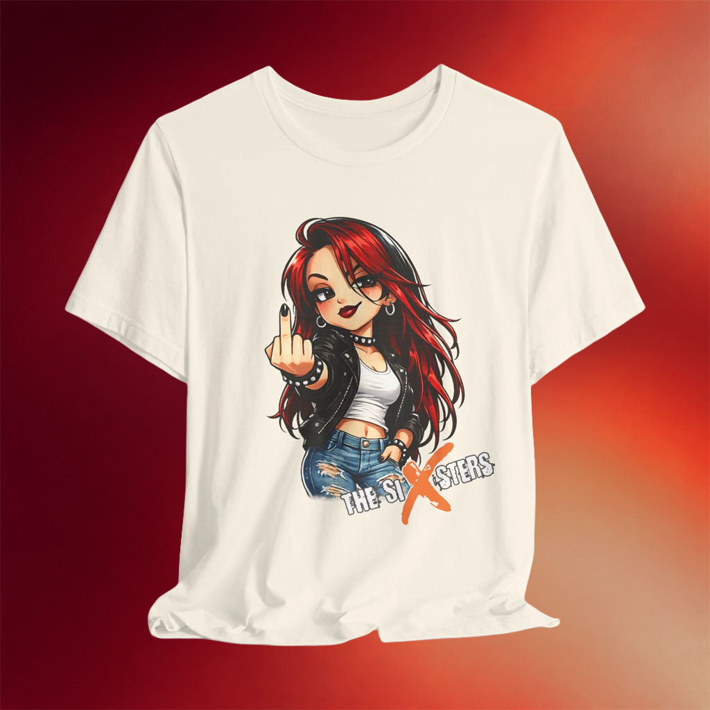 The Sixsters Merch 2026 Mariia T-Shirt Middle Finger Shirt Unique Gift For Rock Fans - Merchluma