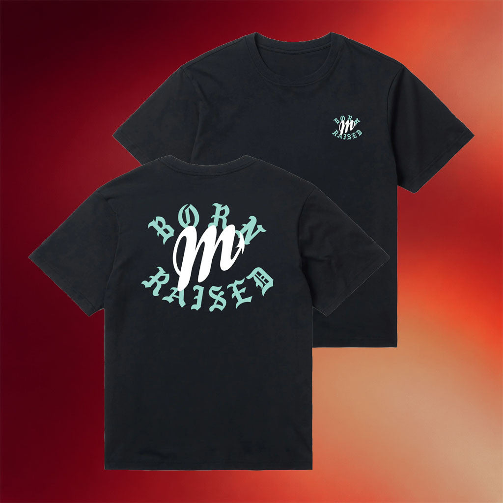 Born X Raised Merch 2026 Diablos Rocker T-Shirt Black Diablos Rojos Del Mexico Merch Fan Gifts - Merchluma