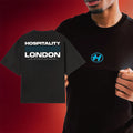 Hospital Records Merch 2026 Hospitality London 3 0 Black T-Shirt Present For Brothers - Merchluma