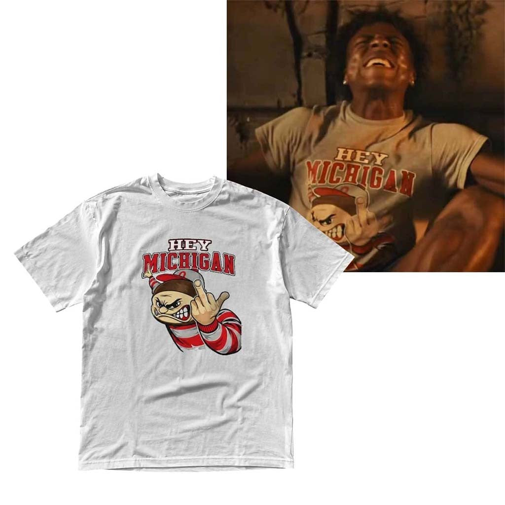 2026 IShowSpeed Ohio State Hey Michigan Shirt Viral Meme T-Shirt Gift For Brothers - Merchluma