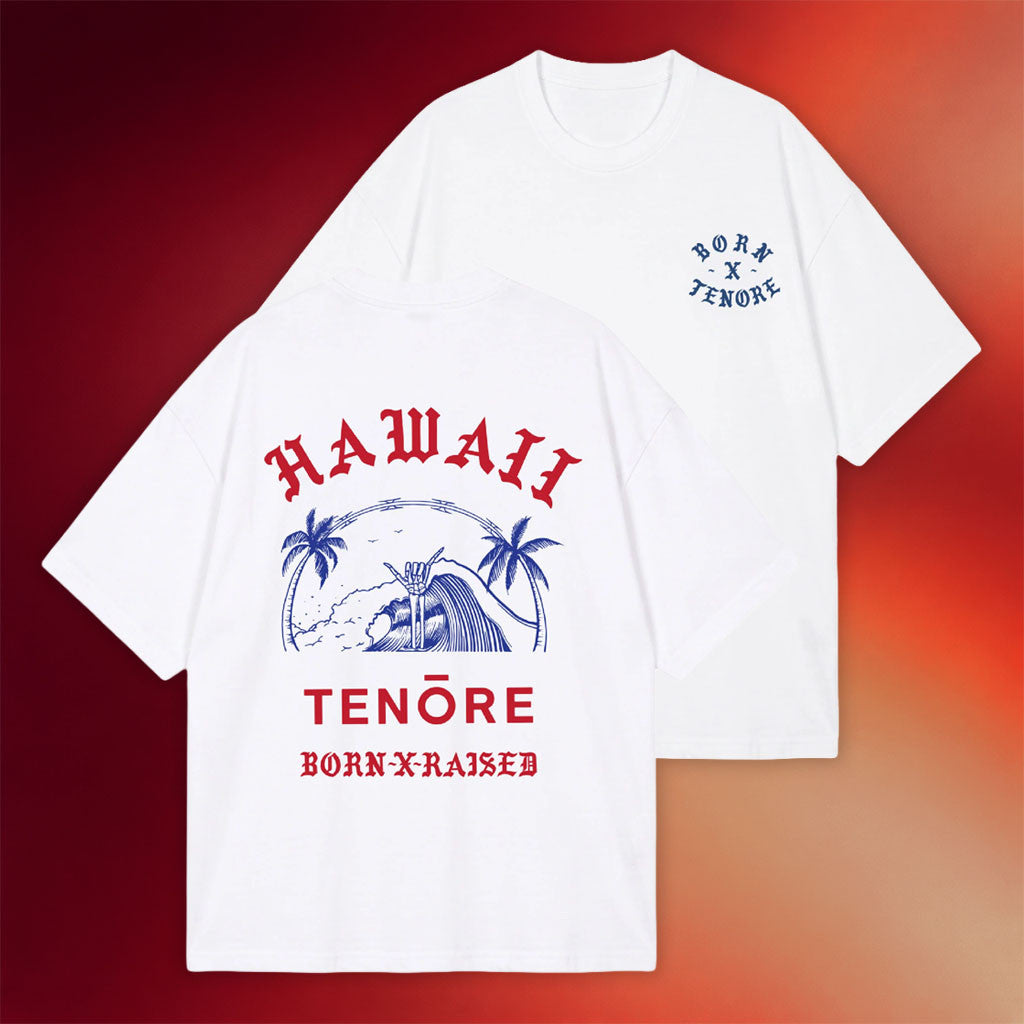 Born X Raised Merch 2026 Tenore Skeleton T-Shirt White Gift Ideas For Friends - Merchluma