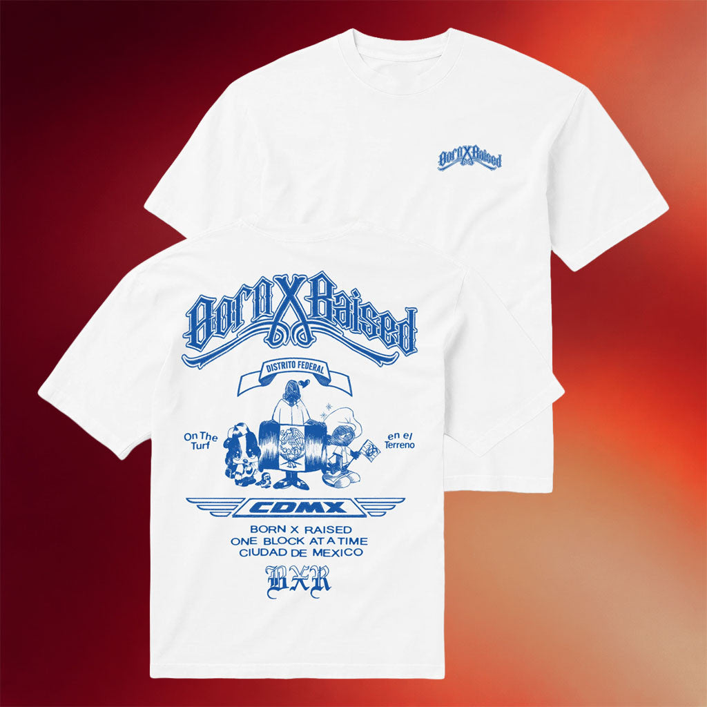 Born X Raised Merch 2026 Terreno T-Shirt White Best Gifts For Boyfriend - Merchluma