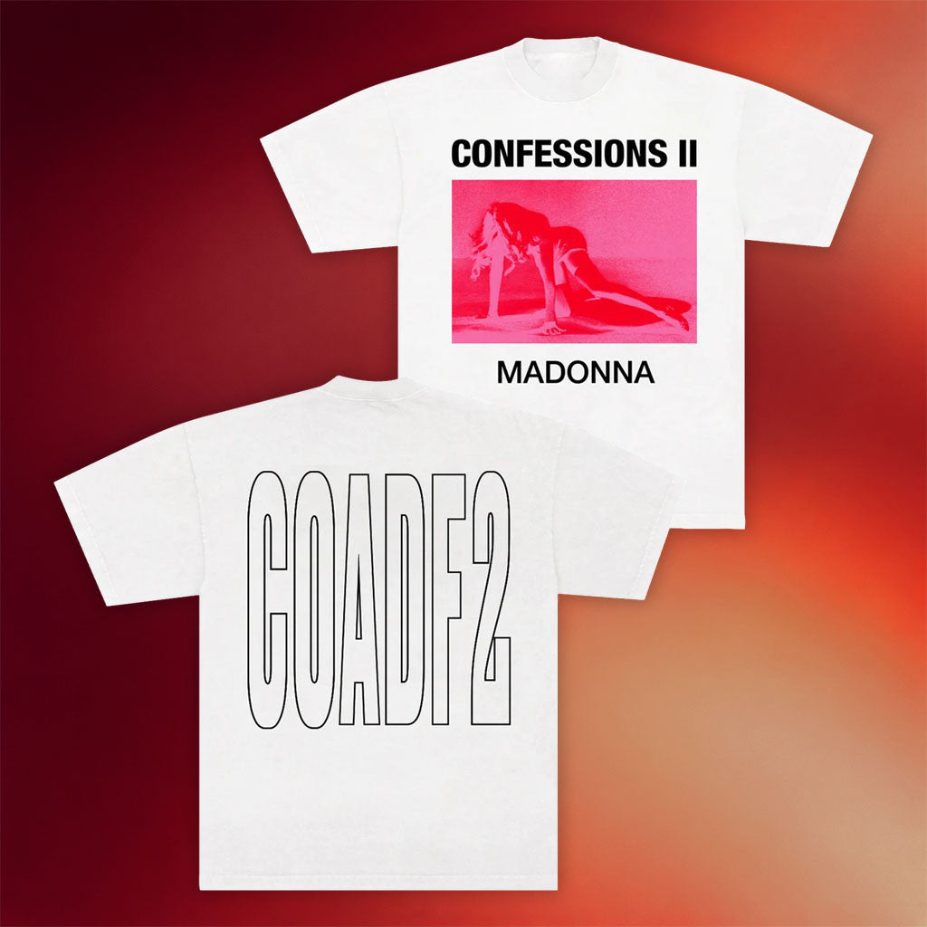 Madonna Merch 2026 Confessions II Neon T-Shirt COADF2 Shirt Present For Music Lovers - Merchluma