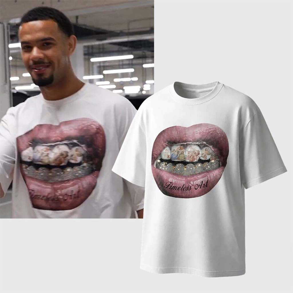 Warren Zaire Emery Timeless Art Renaissance Grillz Lips Shirt Unique Gift For Brother - Merchluma