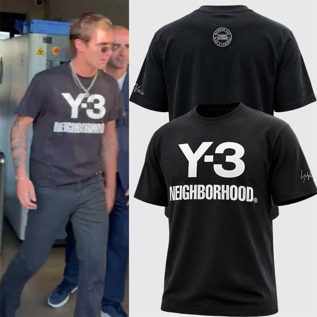Franco Mastantuono Y 3 X Neighborhood T-Shirt Unique Gift For Brothers - Merchluma