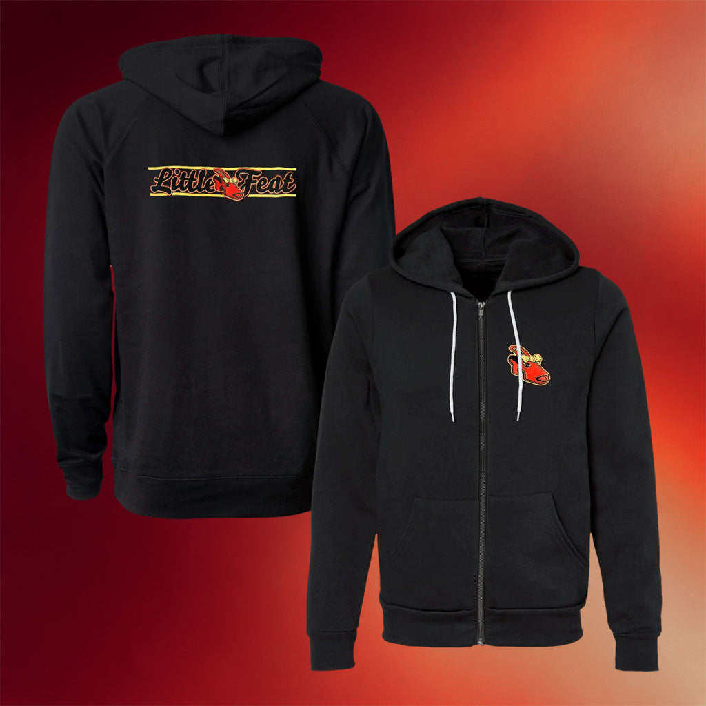 Little Feat Merch 2026 Sailin' Shoes Black Zip Hoodie Gifts For Rock Music Lovers - Merchluma