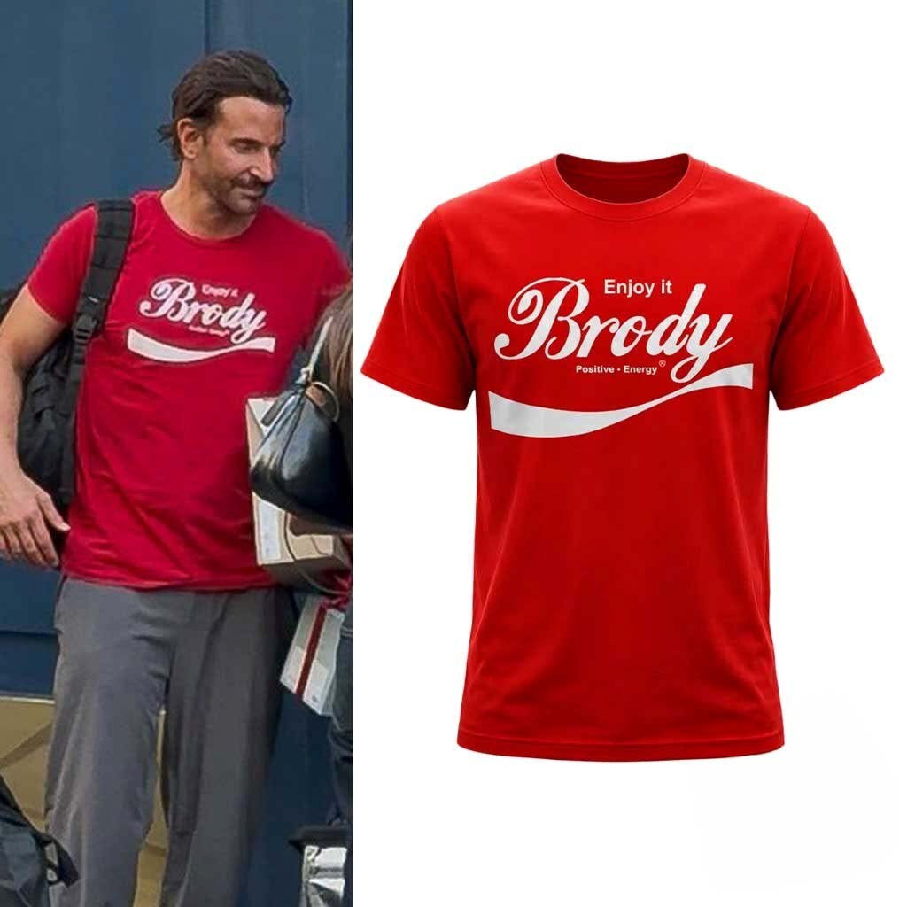 Bradley Cooper In Paris Brody Enjoy It Shirt Bradley Cooper Merch Gift Ideas For Him - Merchluma