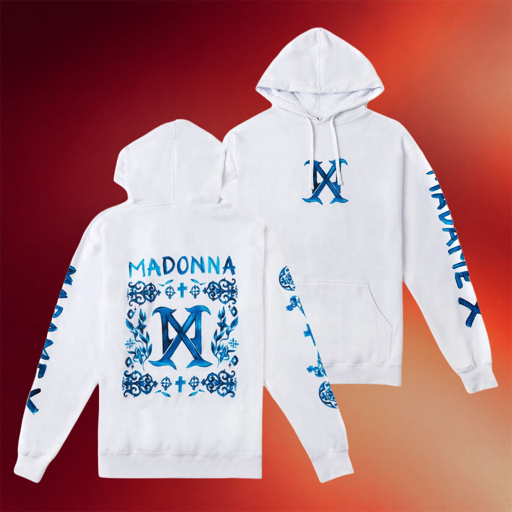 Madonna Merch 2026 MX Logo Hoodie Gift Ideas For Music Lovers - Merchluma