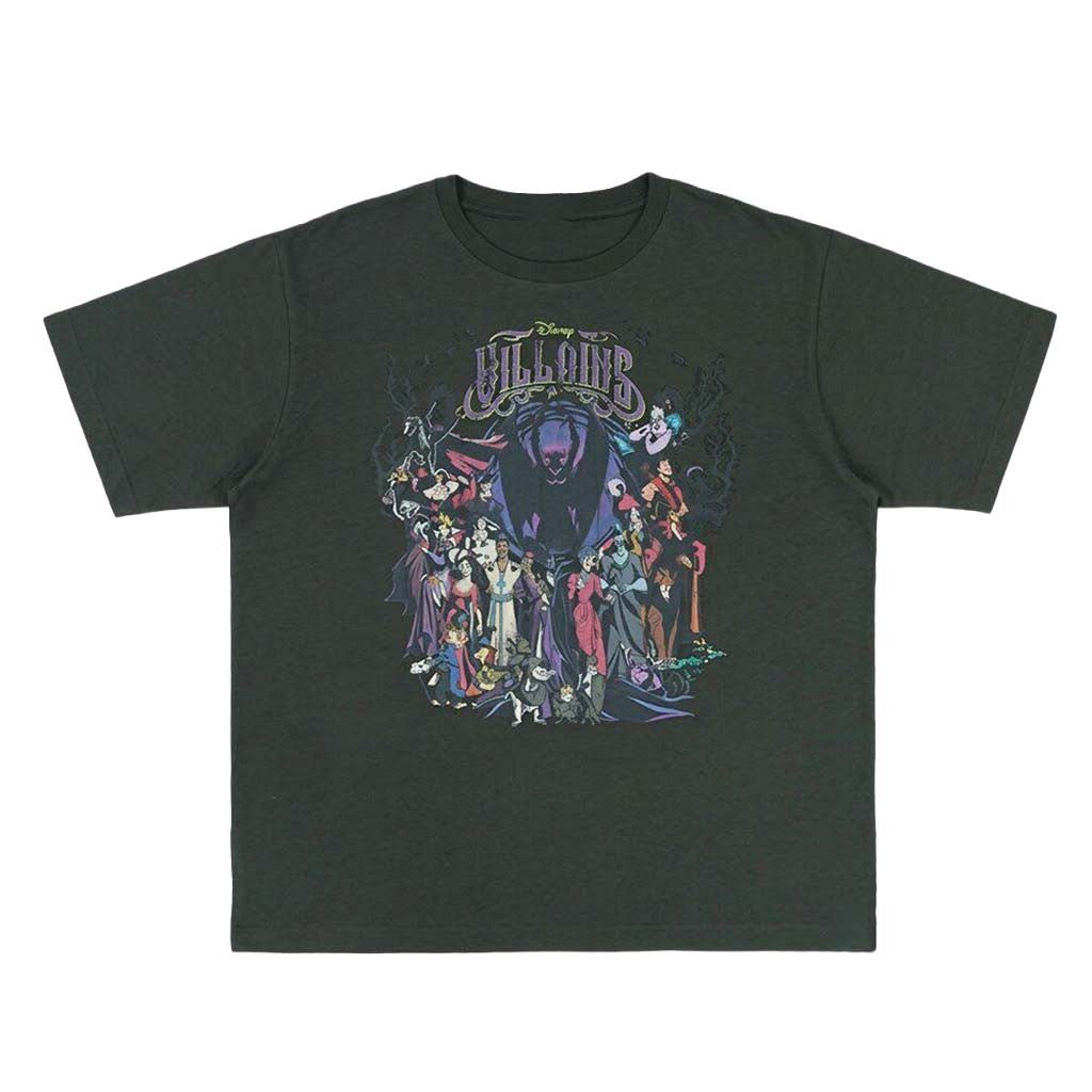 Tokyo D Resort Villains Ensemble T-Shirt Birthday Presents For Sisters - Merchluma