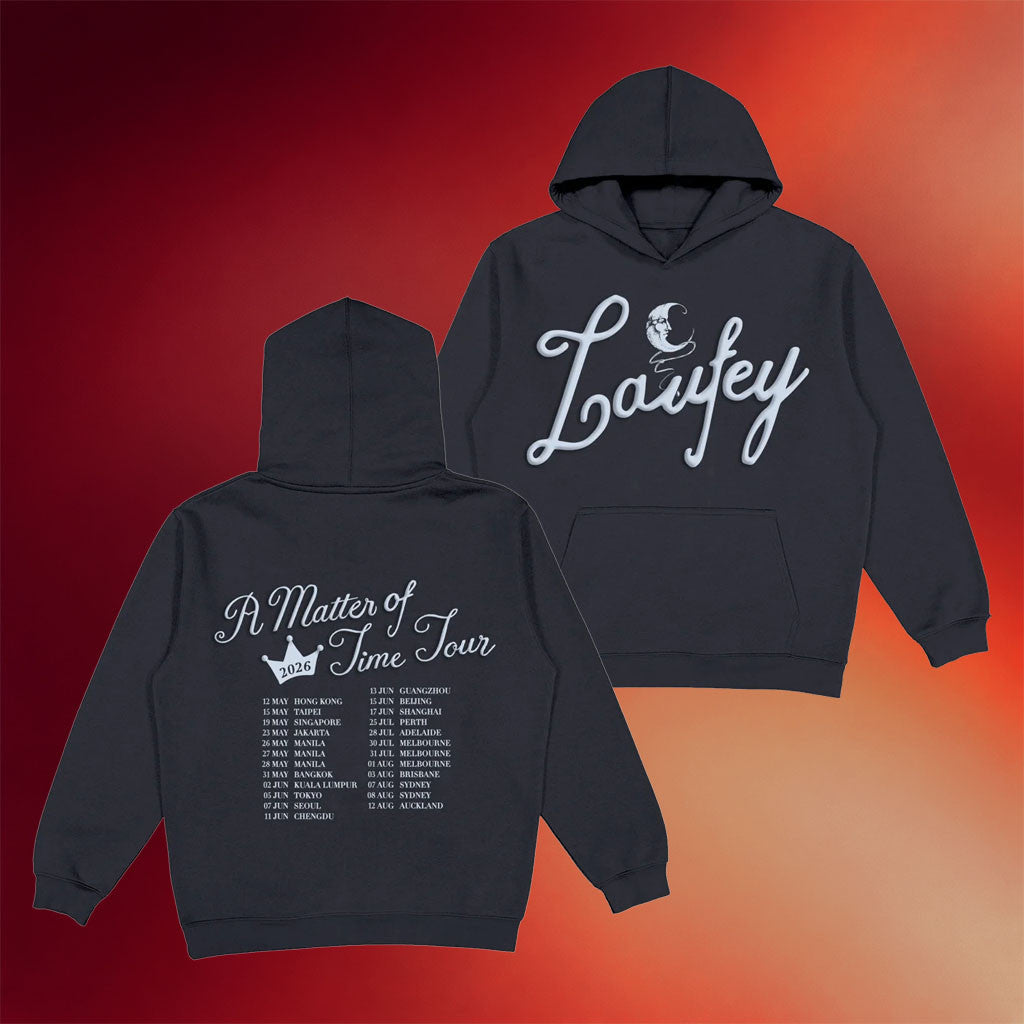 Laufey Merch 2026 A Matter Of Time Tour Hoodie Laufey Concert Merch Gift For Music Fans - Merchluma